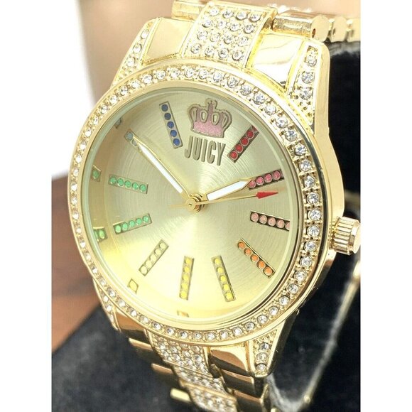 Juicy Couture Accessories - Juicy By Juicy Couture Women's Watch JC/5014 Quartz Gold Stainless Steel 34mm